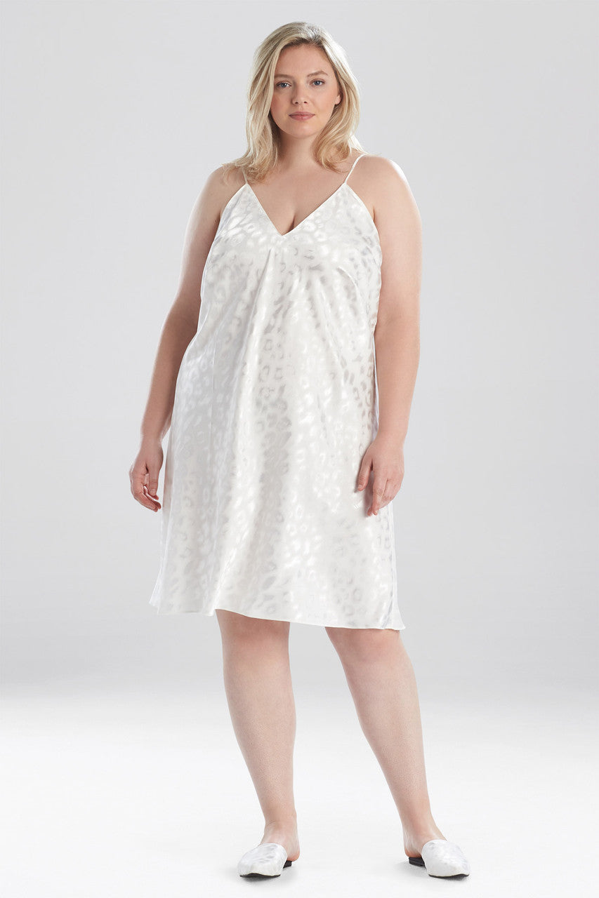 Buy Decadence V-Neck Chemise in Warm White Online Warm White