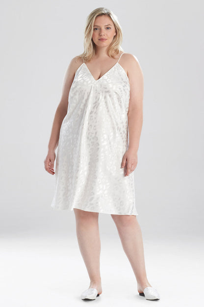 Buy Decadence V-Neck Chemise in Warm White Online Warm White