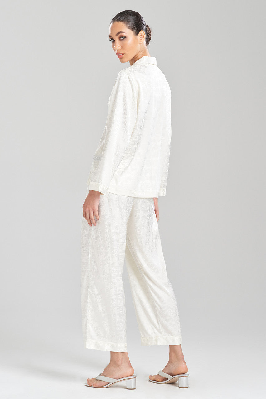 Buy Infinity Jacquard PJ in Ivory Online Ivory