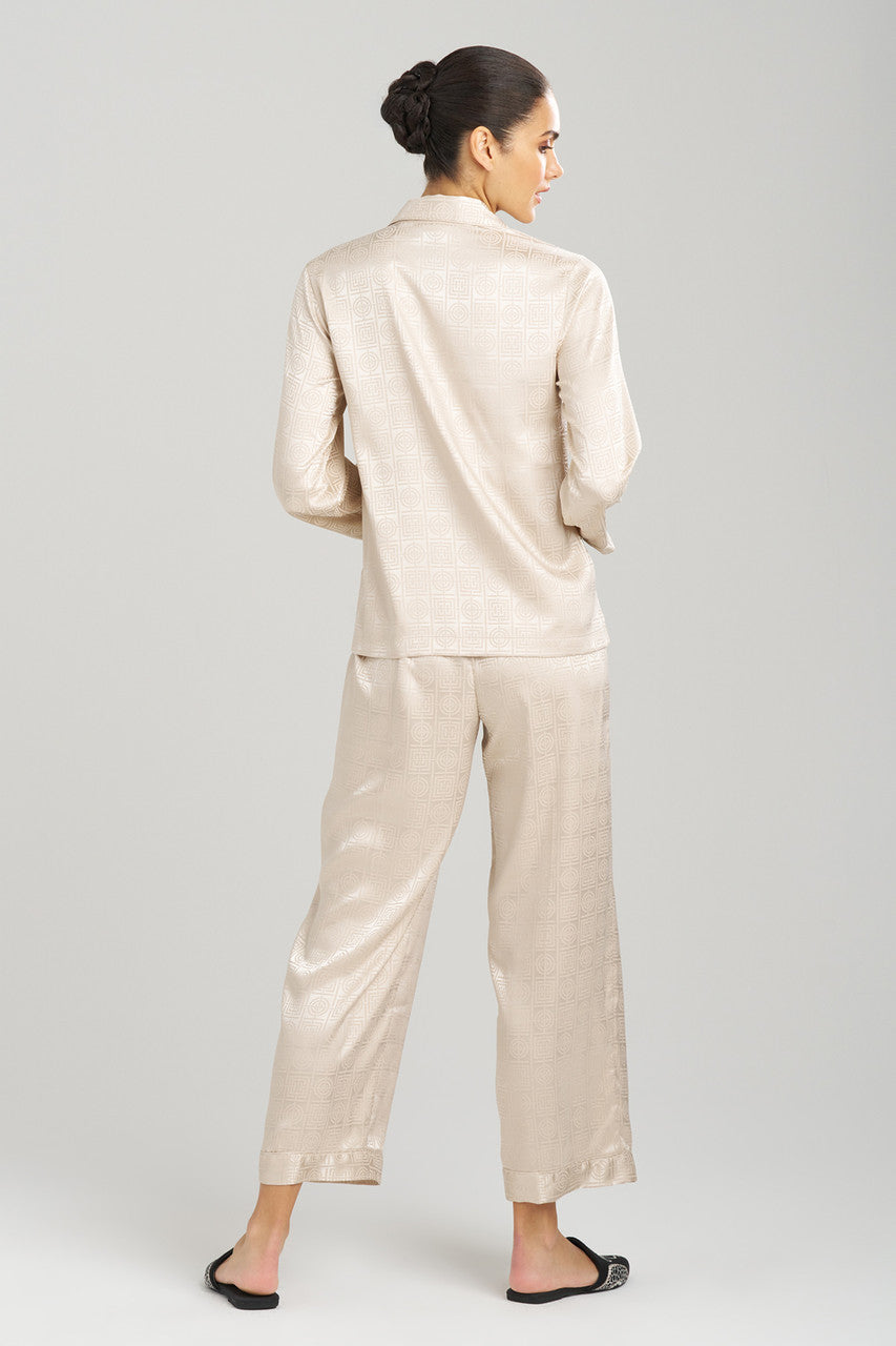 Buy Infinity Jacquard PJ in Sand Taupe Online Sand Taupe