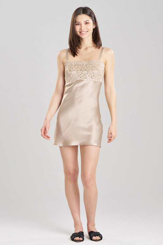 Buy Rose Parfait Lace Chemise in Parchment Online Parchment