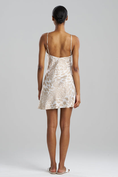 Luxe Leopard Chemise Sand Taupe