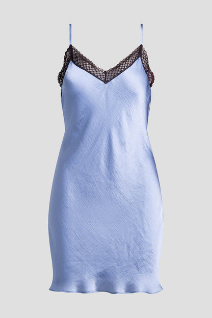 Ashley Icon Lace Chemise French Blue