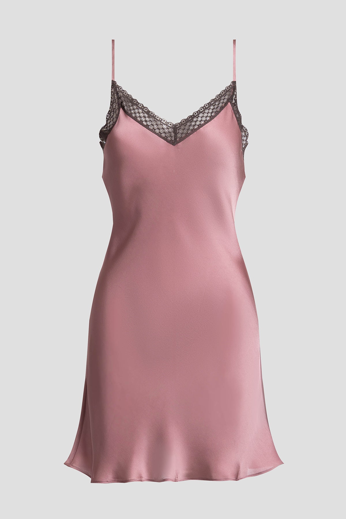 Ashley Icon Lace Chemise Tea Pink