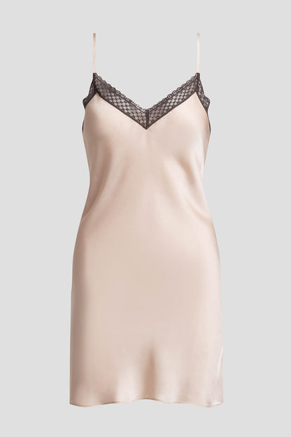 Ashley Icon Lace Chemise Cream