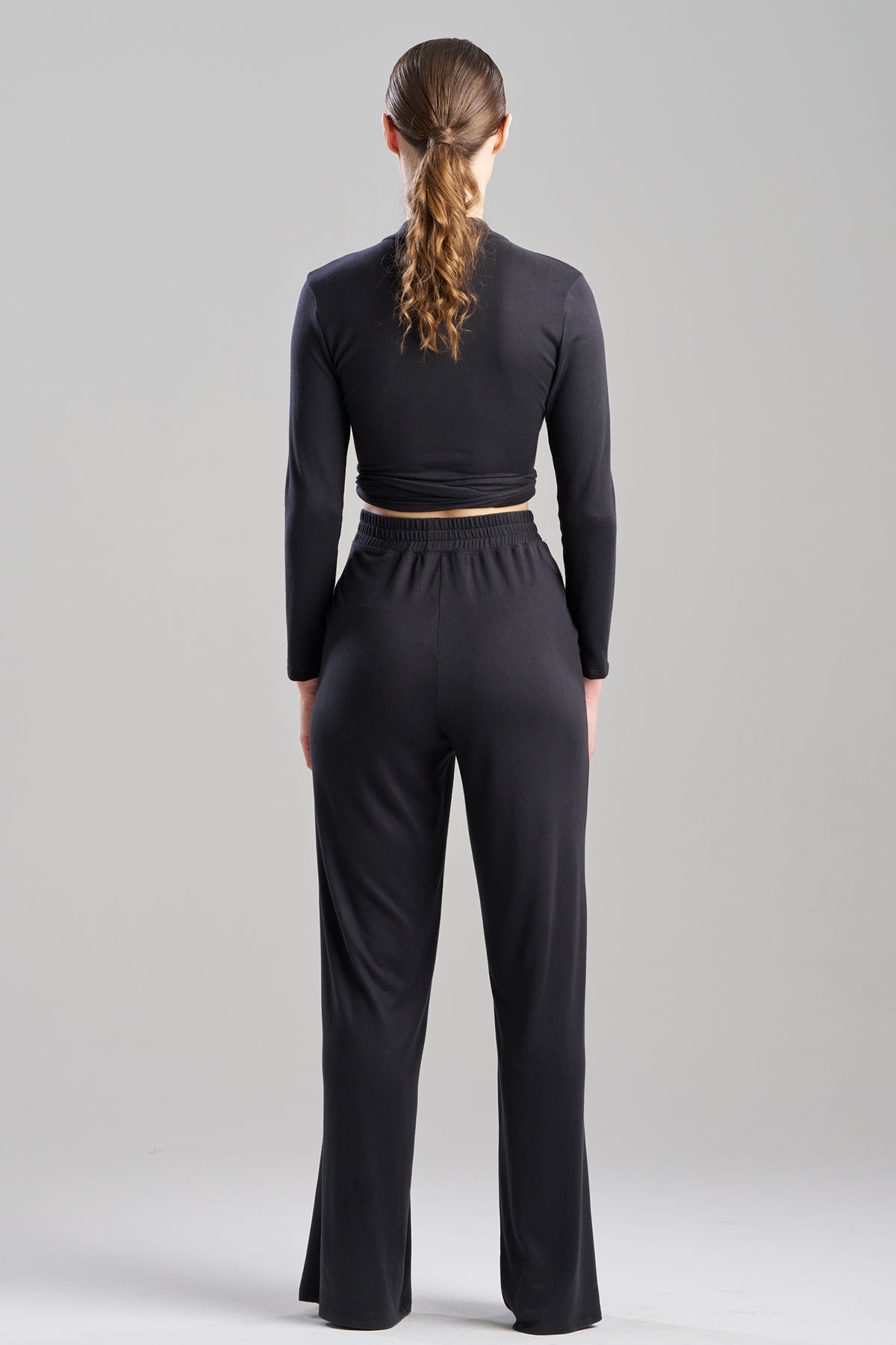 Bliss Essentials Wide Leg Pants Black