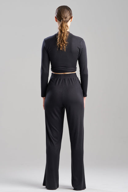 Bliss Essentials Wide Leg Pants Black