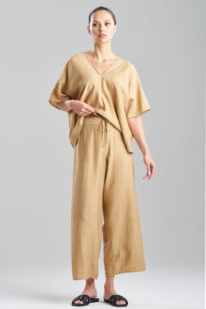 Terra Foil Crinkle Pants Cavern Clay