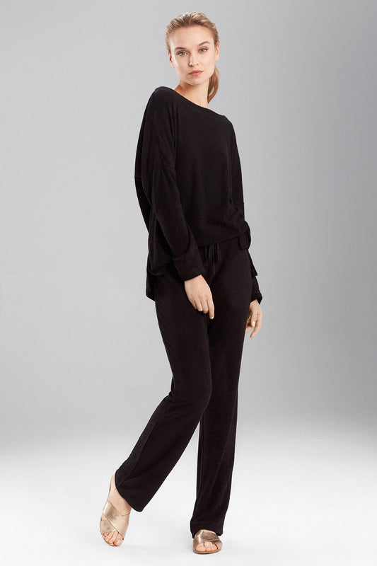 Buy Terry Lounge Pants in Black Online Black