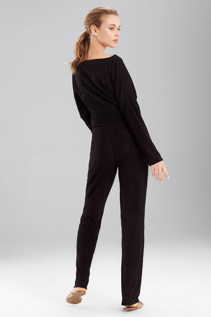 Buy Terry Lounge Pants in Black Online Black