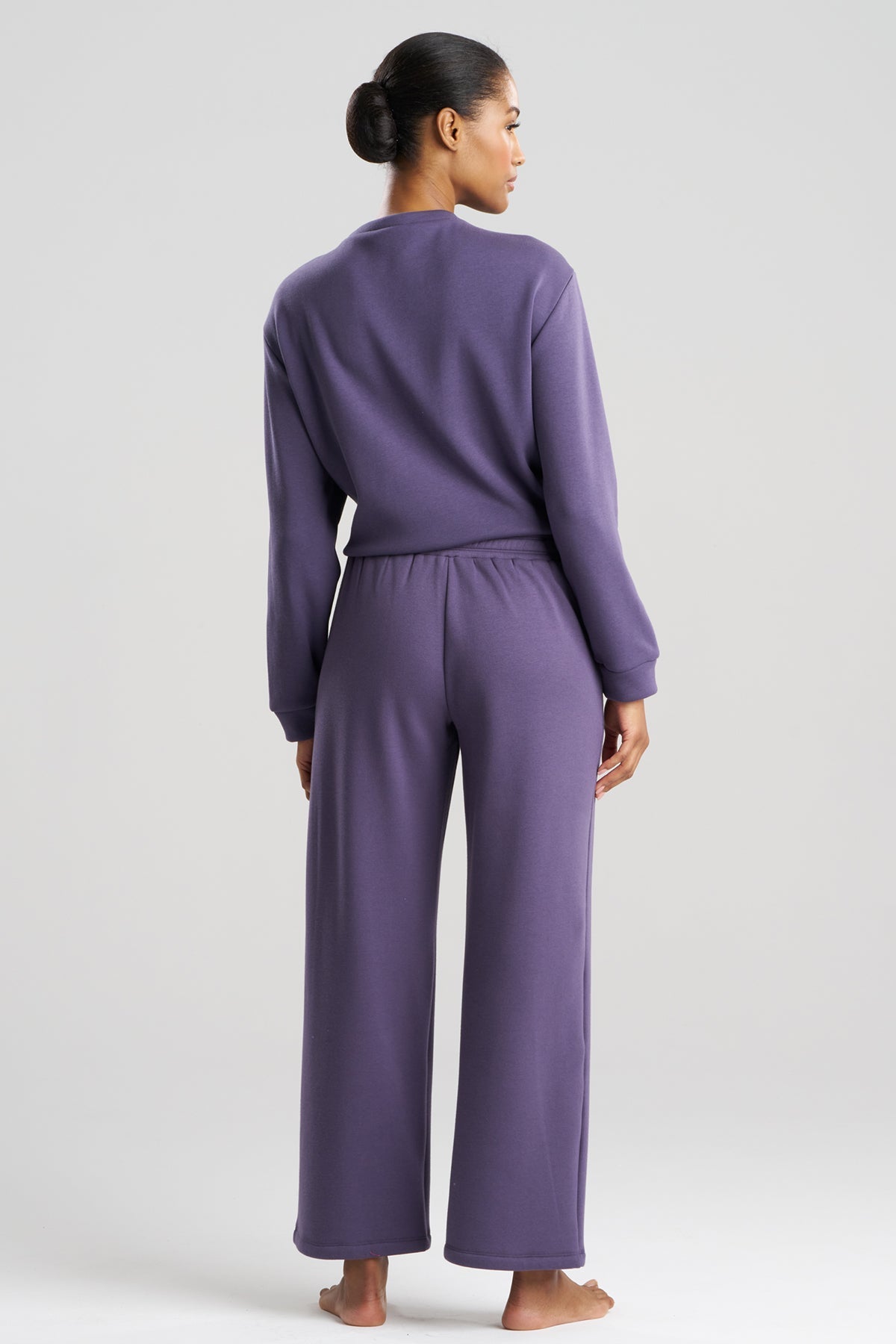 Nova Cozy Brushed Knit Everywhere Straight Leg Pants Twilight Blue