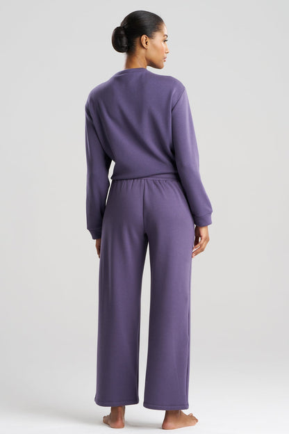 Nova Cozy Brushed Knit Everywhere Straight Leg Pants Twilight Blue