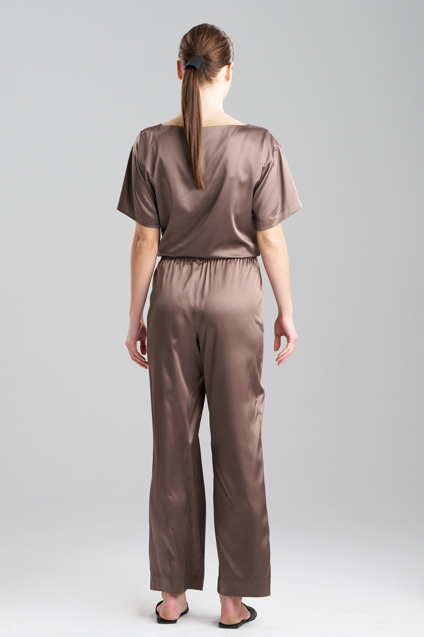 Buy Glamour Straight Leg Pants in Taupe Online Taupe