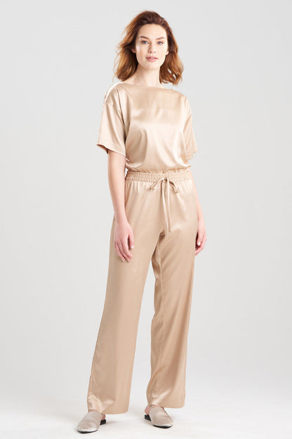 Buy Glamour Straight Leg Pants in Café Online Café