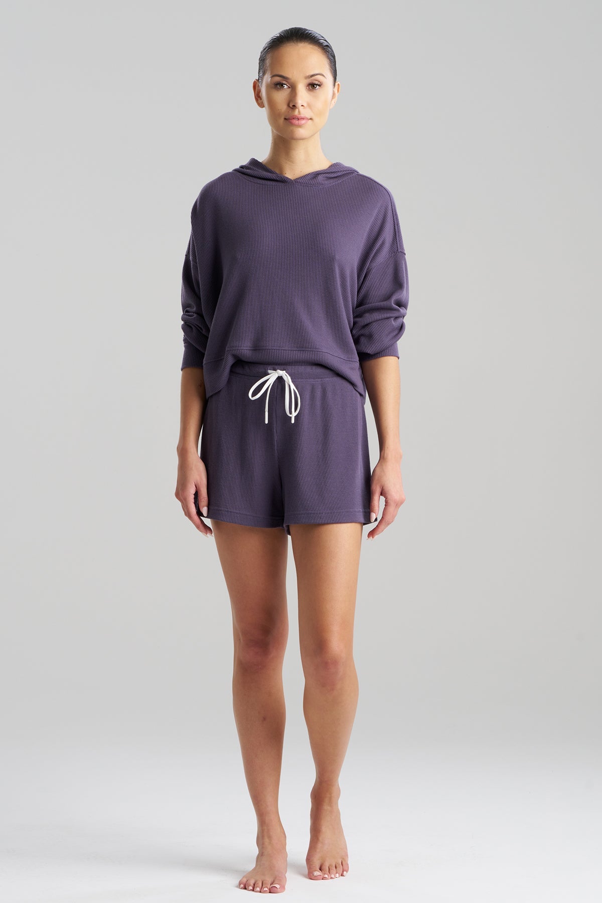Mila Waffle Everywhere Shorts Twilight Blue