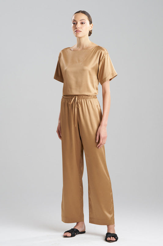 Buy Glamour Straight Leg Pants in Toffee Online Toffee