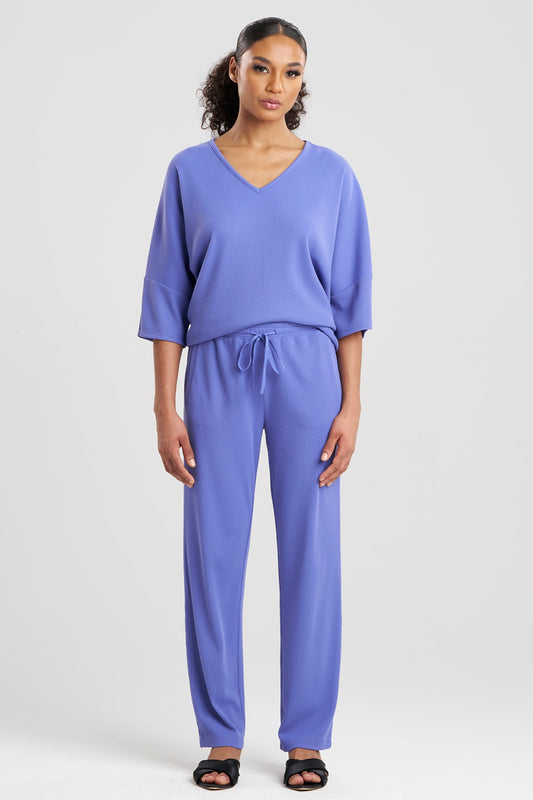 Tranquility Waffle Tapered Pants Windy Blue