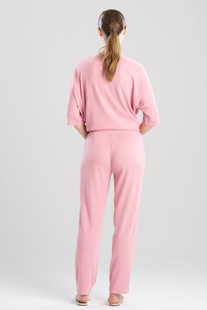 Tranquility Waffle Tapered Pants Rose