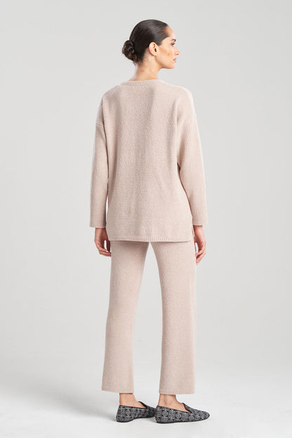 Buy Aura Solid Chenille Top in Mink Online Mink