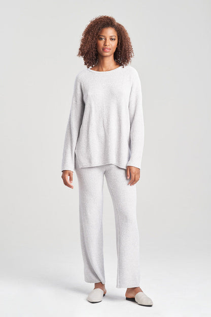 Buy Aura Heather Chenille Top in Dove Grey Online Dove Grey