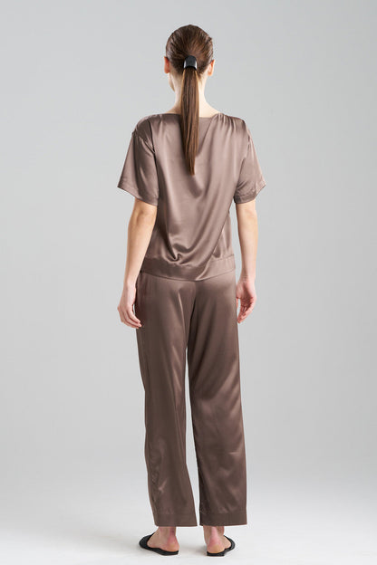 Buy Glamour Top in Taupe Online Taupe
