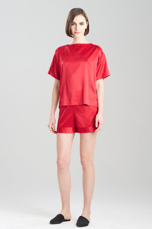 Buy Glamour Top in Brocade Red Online Brocade Red