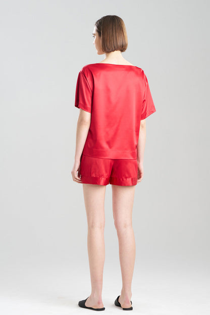 Buy Glamour Top in Brocade Red Online Brocade Red