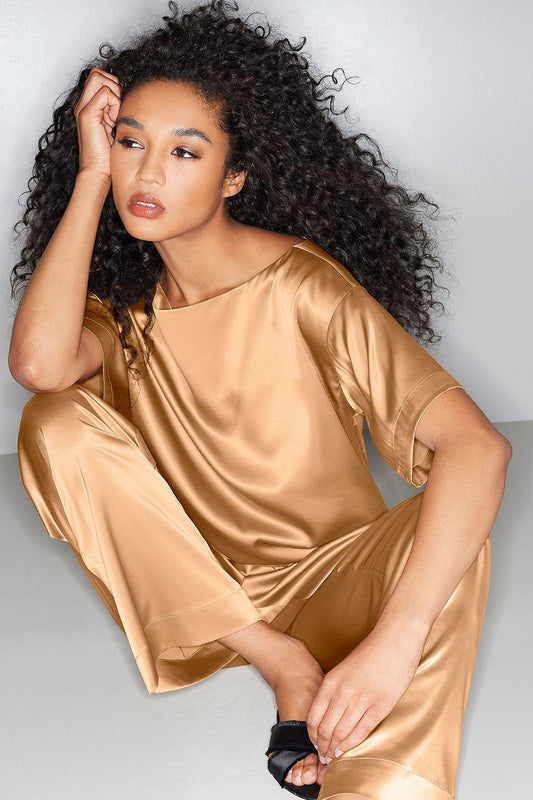 Buy Glamour Top in Toffee Online Toffee