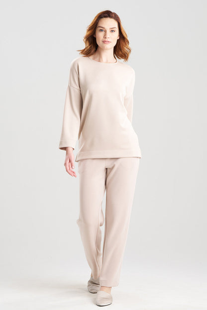 Buy Anywhere Wedge Top in Beige Online Beige