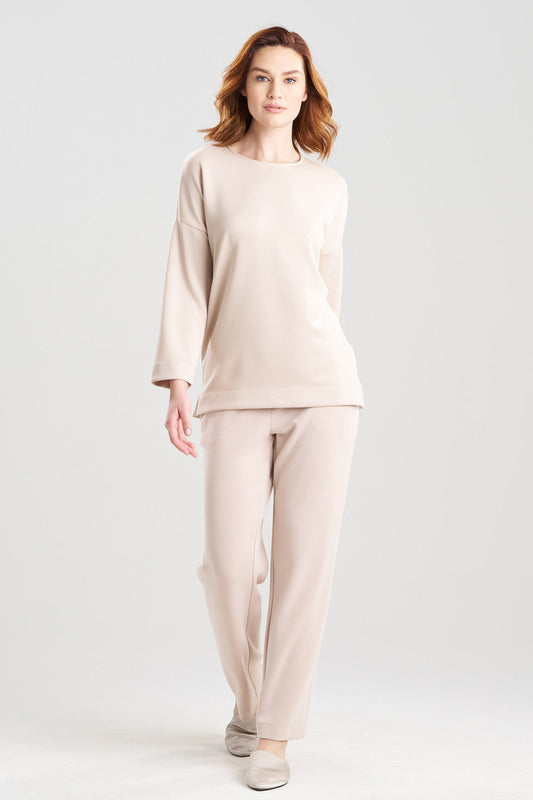 Buy Anywhere Wedge Top in Beige Online Beige