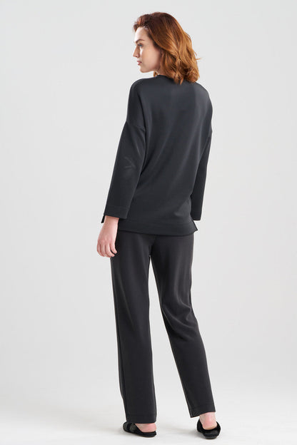 Buy Anywhere Wedge Top in Black Online Black