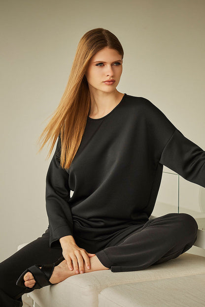 Buy Anywhere Wedge Top in Black Online Black