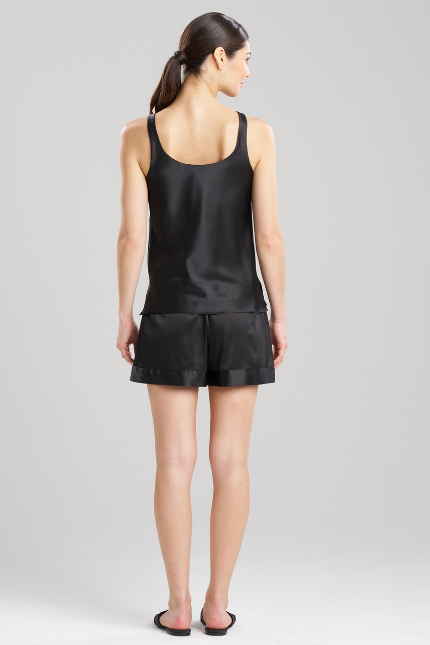Buy Glamour Tank in Black Online Black