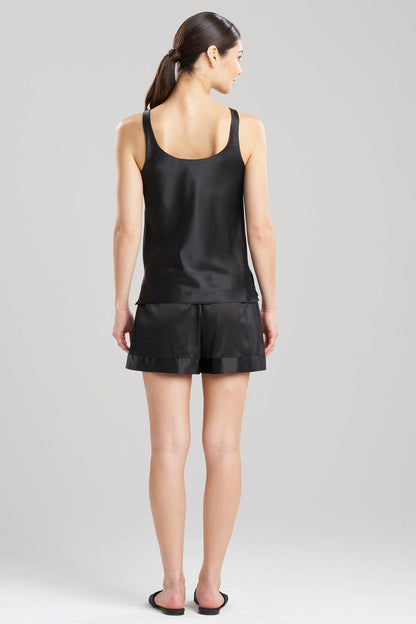 Buy Glamour Tank in Black Online Black