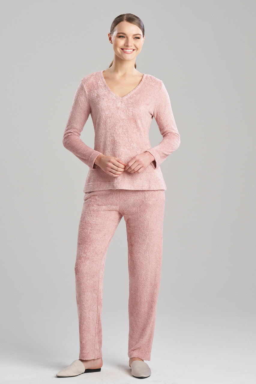 Buy Unwind Long Sleeve Top in Nude Blush Online Nude Blush