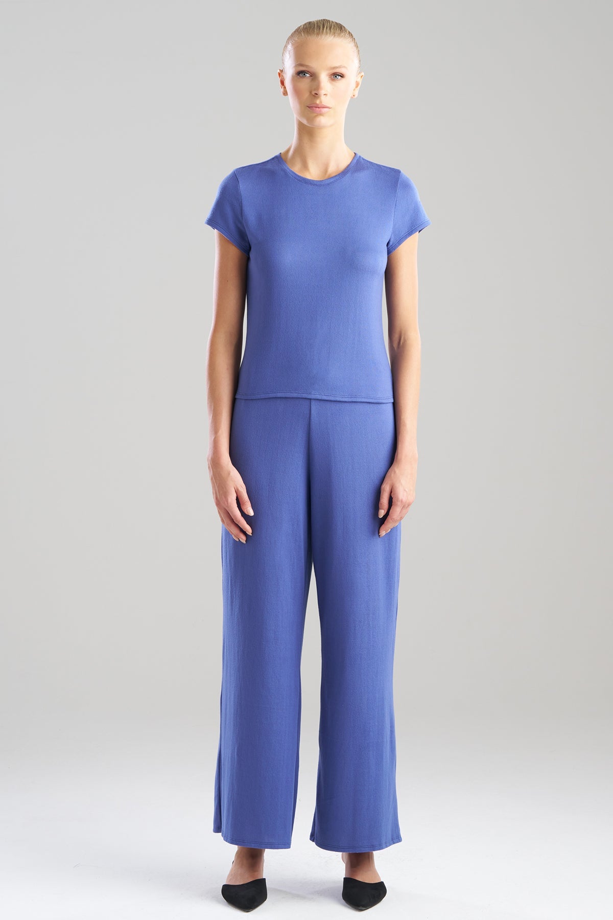 Bliss Essentials Short Sleeve PJ Set Bluefrost
