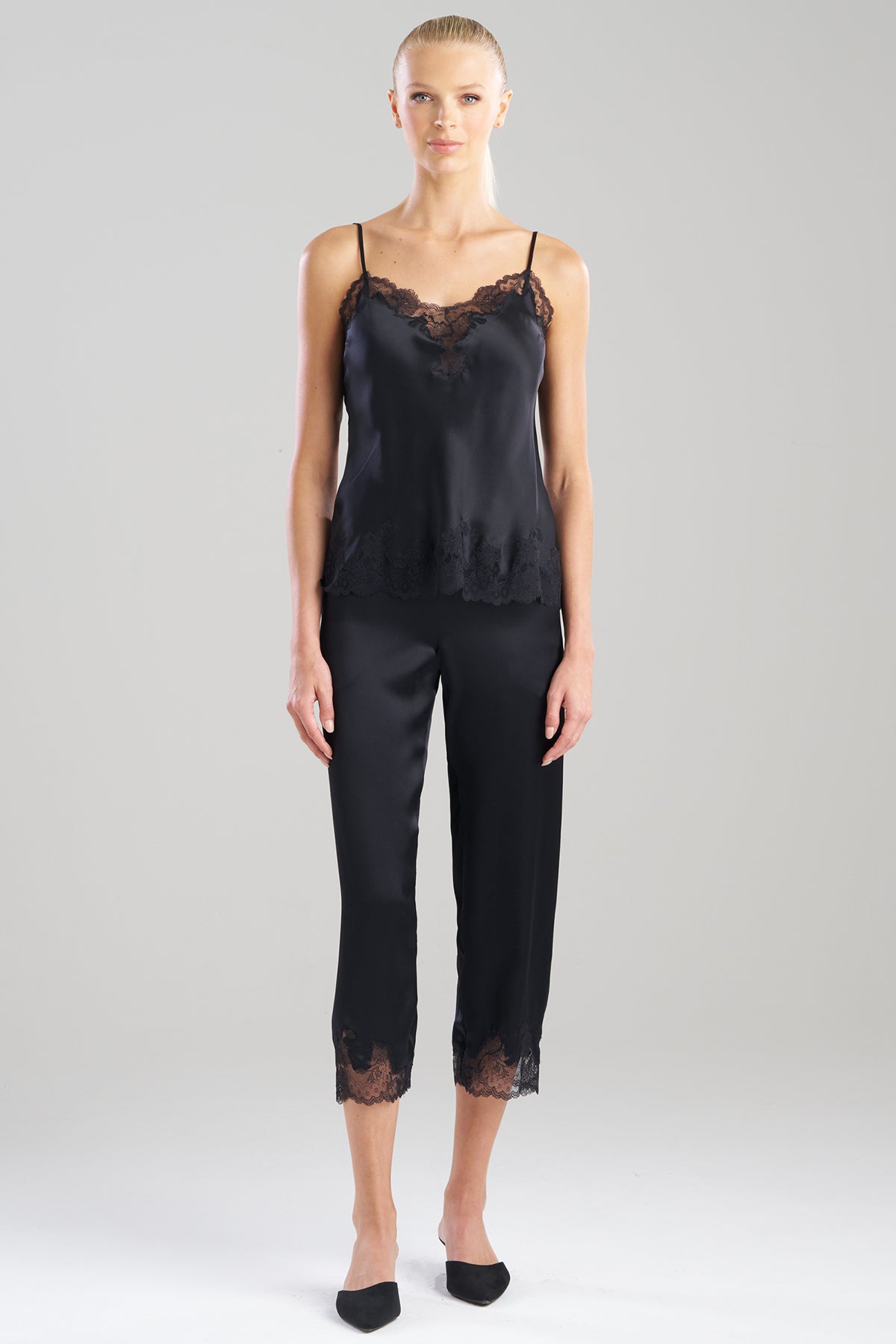 Lolita Lace Cami PJ Black