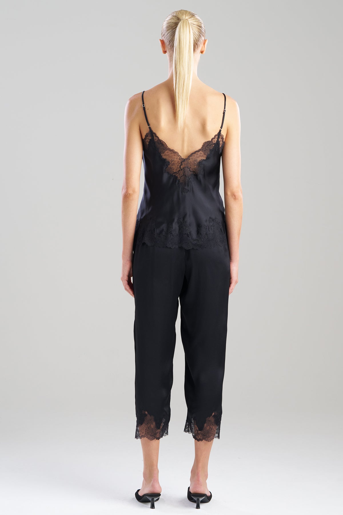 Lolita Lace Cami PJ Black