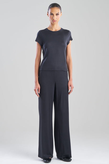 Bliss Essentials Short Sleeve PJ Set Black