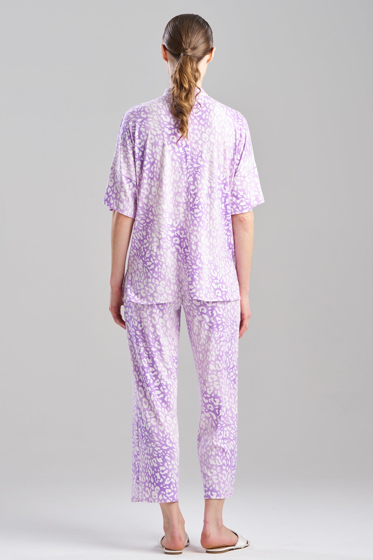 Misty Leopard Cozy Knit PJ Misty Leopard Purple