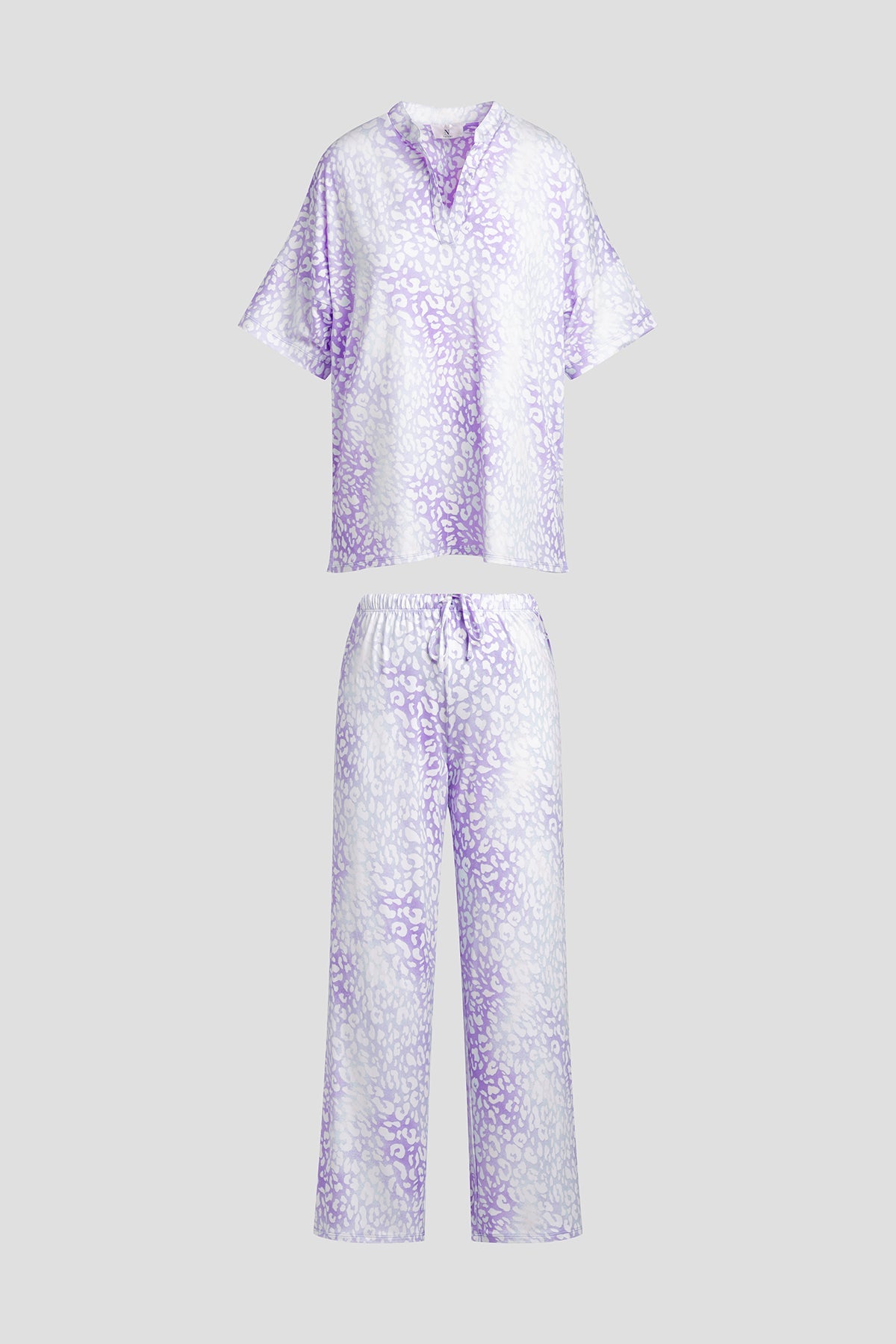 Misty Leopard Cozy Knit PJ Misty Leopard Purple