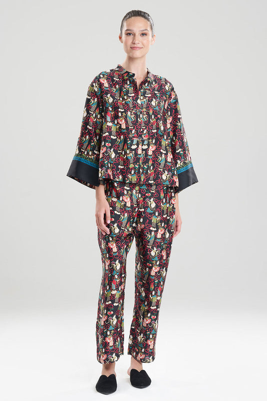 Buy Tea Garden PJ in Black Multi Online Black Multi