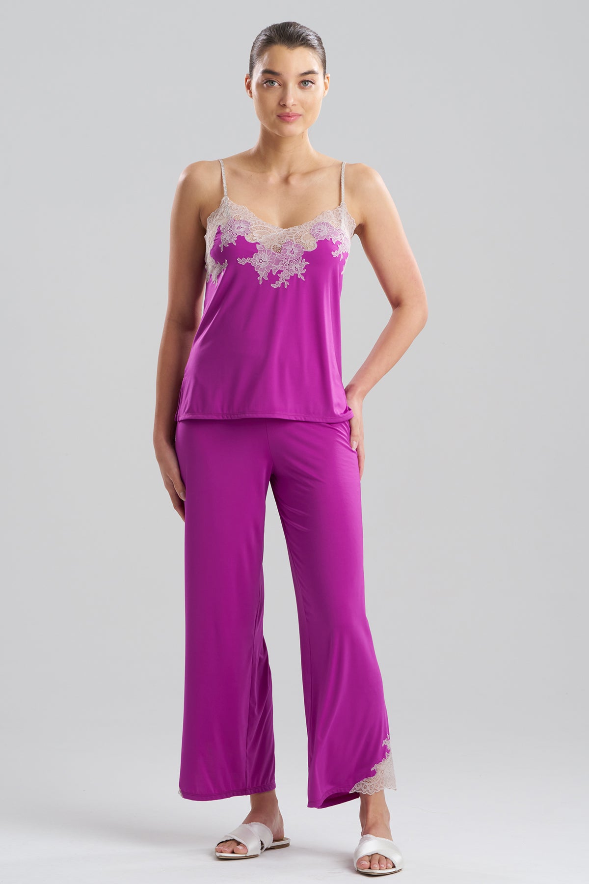 Enchant Cami PJ Set Mad Magenta