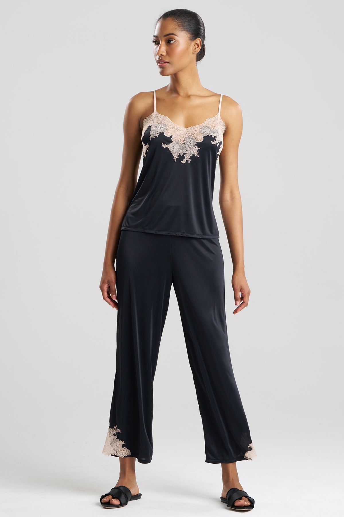 Enchant Cami PJ Set Black/Café