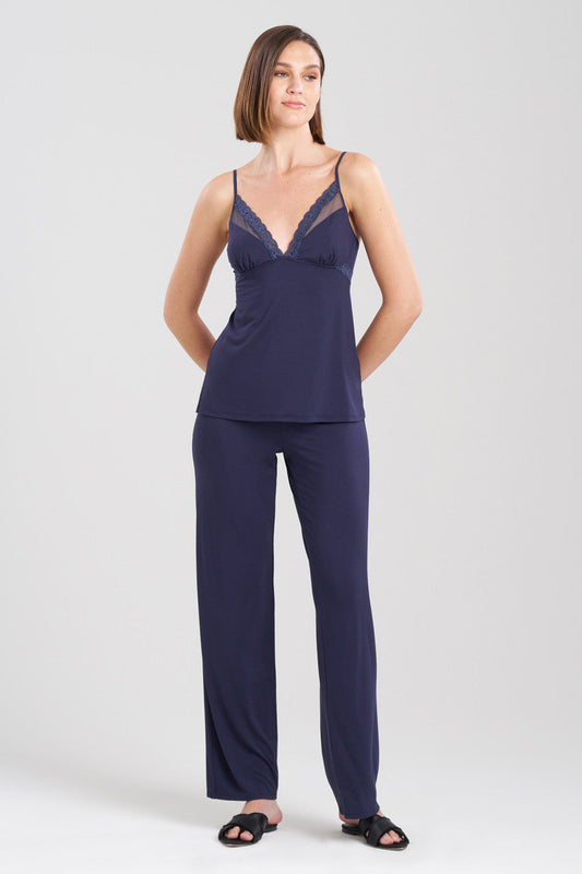 Buy Feathers Essentials Lenzing™ Ecovero™ Viscose Cami PJ in Night Blue Online Night Blue