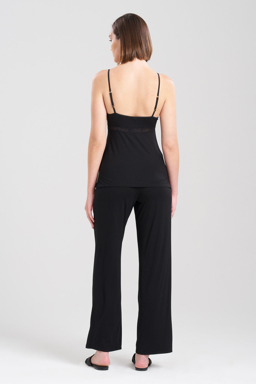 Buy Feathers Essentials Lenzing™ Ecovero™ Viscose Cami PJ in Black Online Black