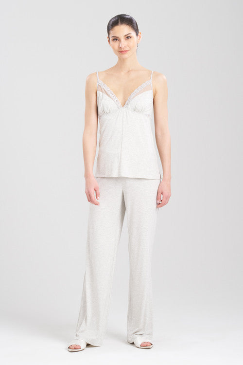 Buy Feathers Essentials Lenzing™ Ecovero™ Viscose Cami PJ in Heather Pebblestone Online Light Heather Grey