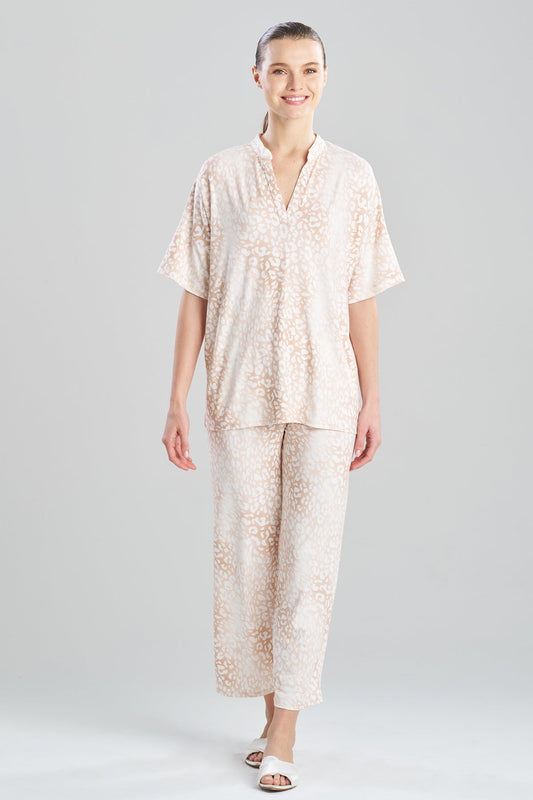Misty Leopard Cozy Knit PJ Pink Mist
