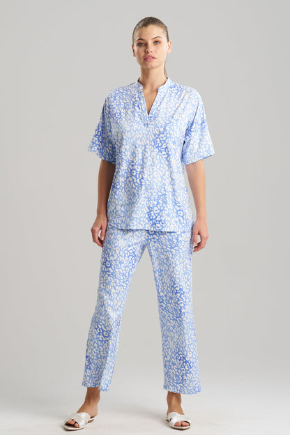 Buy Misty Leopard Cozy Knit PJ in Blue Orchid Online Blue Orchid