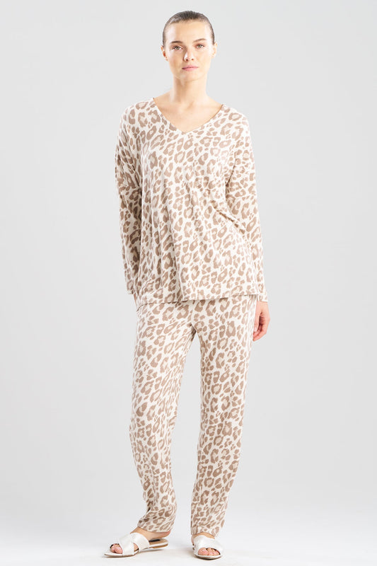 Ombre Leopard Printed Oasis PJ Mink